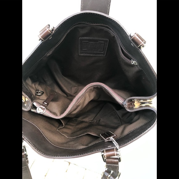 Coach Suede Handbag - Picture 9 of 15